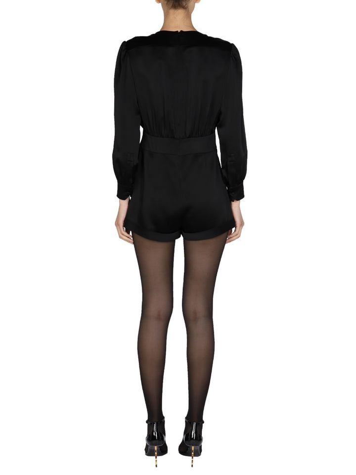 Saint Laurent Jumpsuits - Black | Wanan Luxury