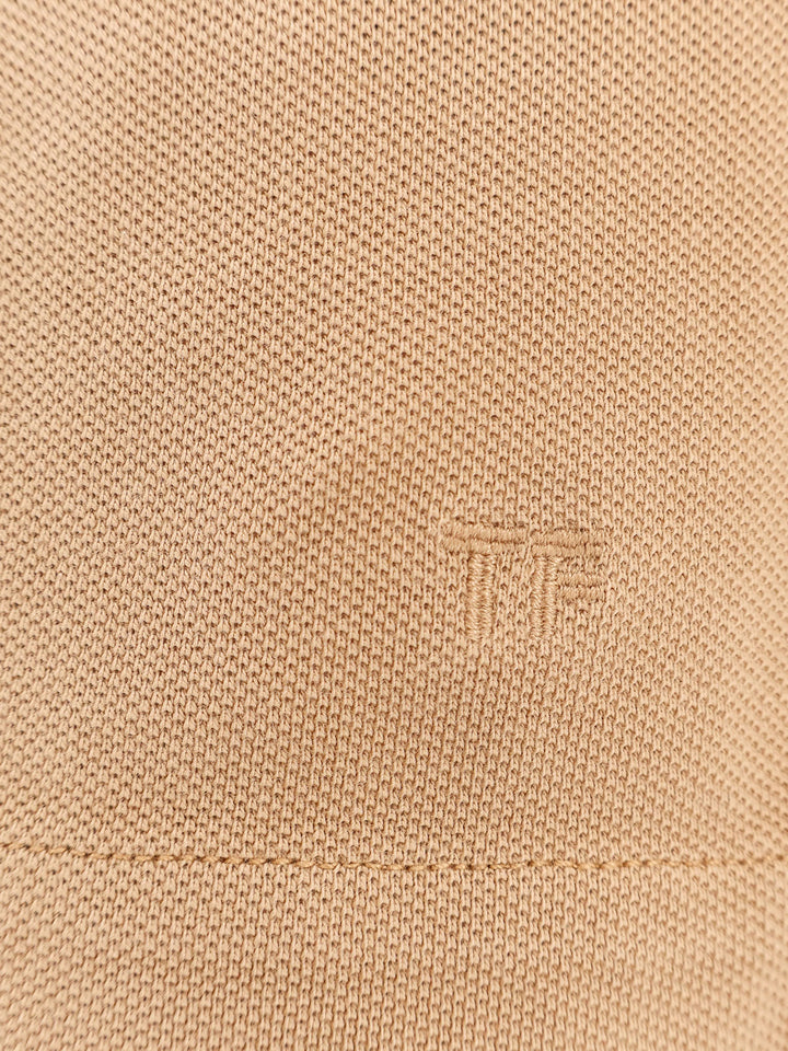 Tom Ford T-shirts and Polos - Brown | 7c9c30a2bc7f5fa9e34cc821af415d77a450a33d