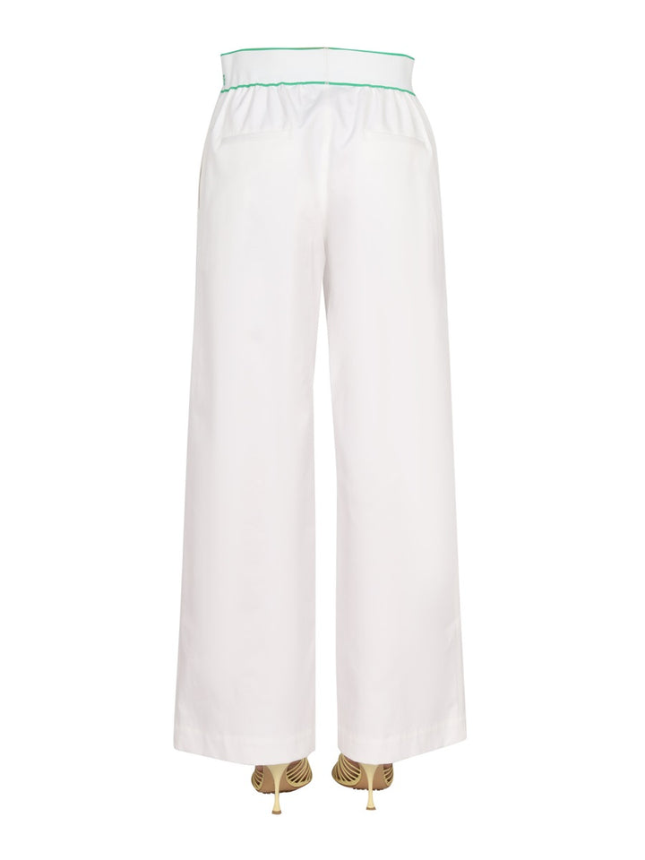 Bottega Veneta Pants - White | bbda0c3487b159fba6d3642aeef0efa3fc66d77f