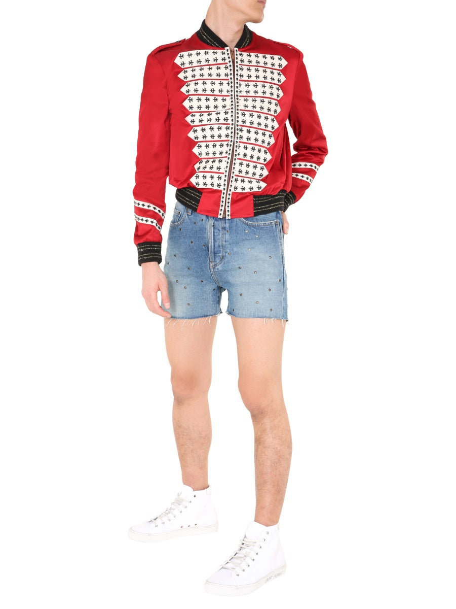Saint Laurent Shorts - Light Blue | Wanan Luxury