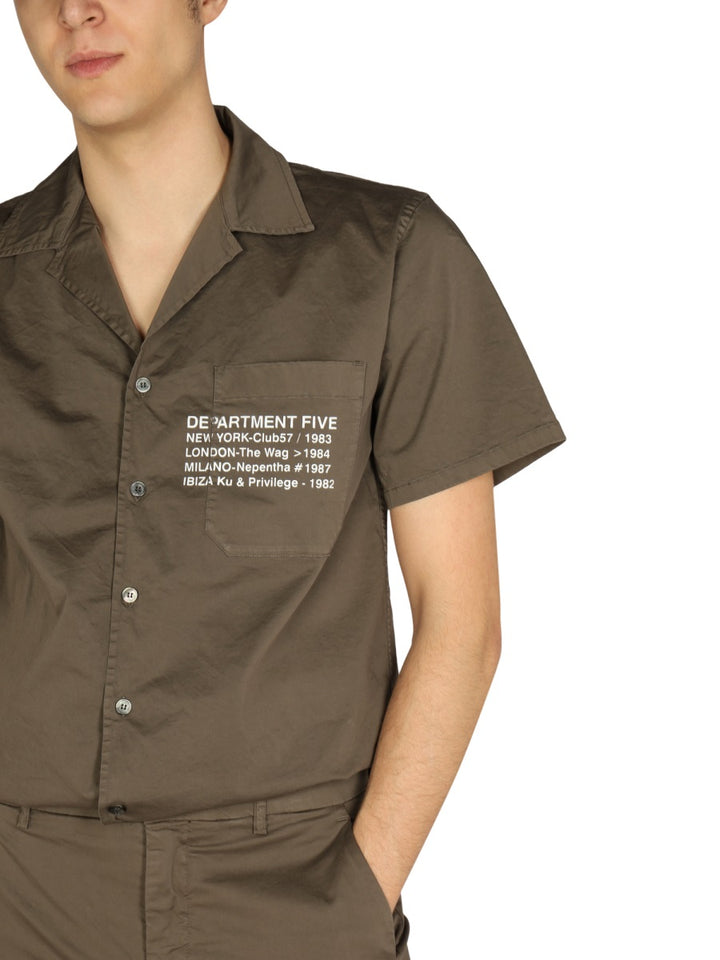 Department 5 Shirts - Military Green | e0c9b5daad479d2e1db0225da90cba3411c14dde