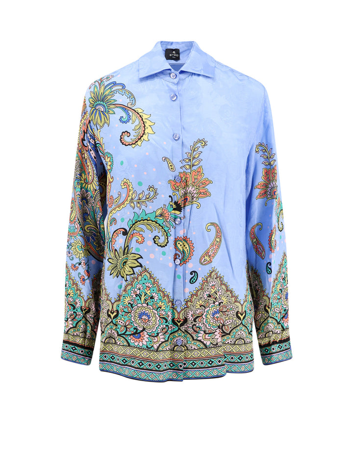 Etro Shirts - Blue and green | 4ffac3b72e189eec307e47db485fc255d51908a3