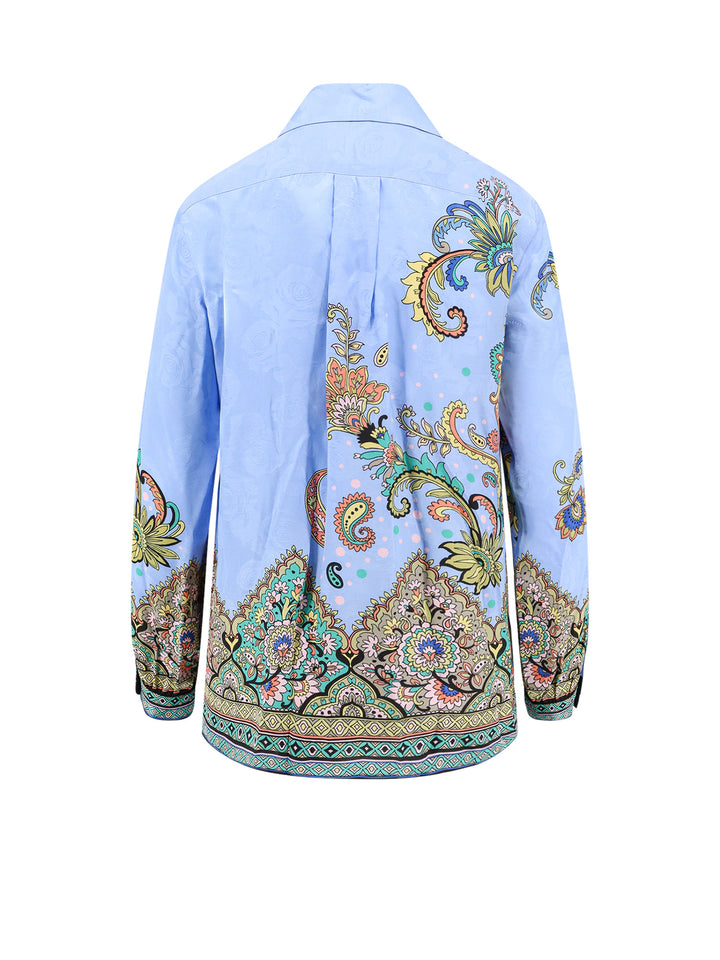 Etro Shirts - Blue and green | 74fe903f7c7050642d634668d5bcd021fdb63288