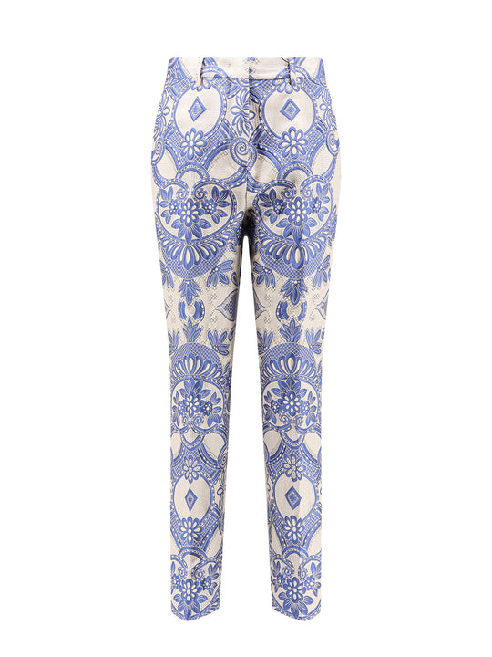 Trouser With Iconic Print