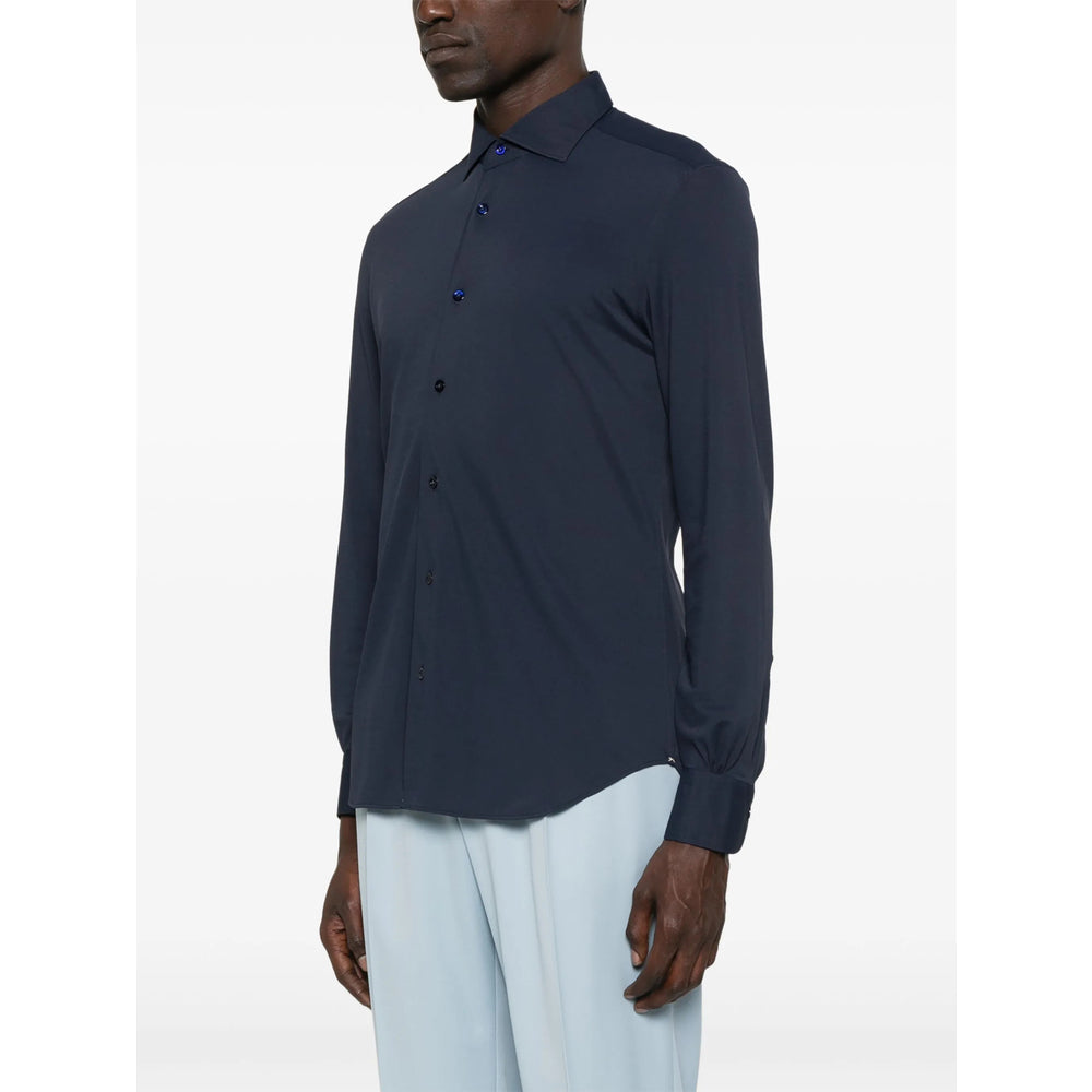 Mazzarelli Shirts - Blue | 05f5265d8d5514b634b778c9294627dcfd50476e