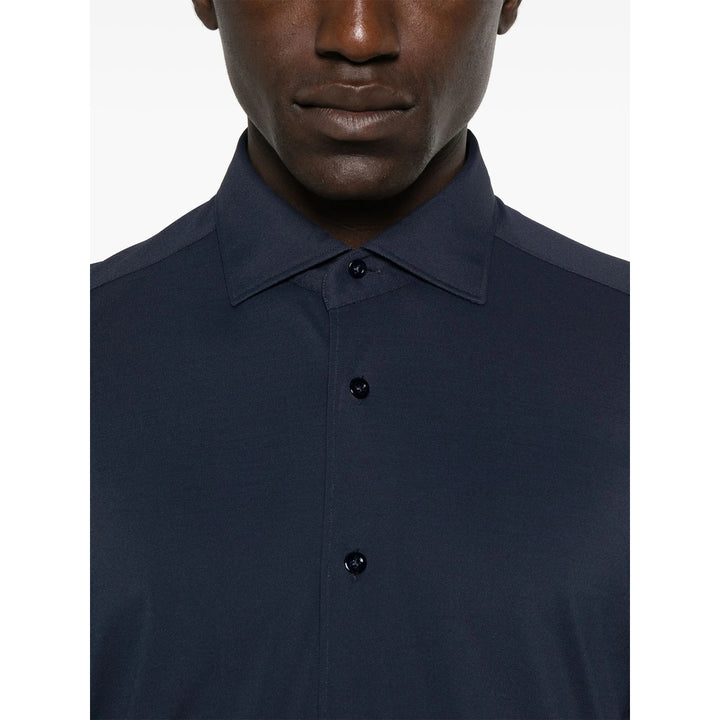 Mazzarelli Shirts - Blue | 1b95c447fdbccbddbbb590aa3b2566e0d0b9e386