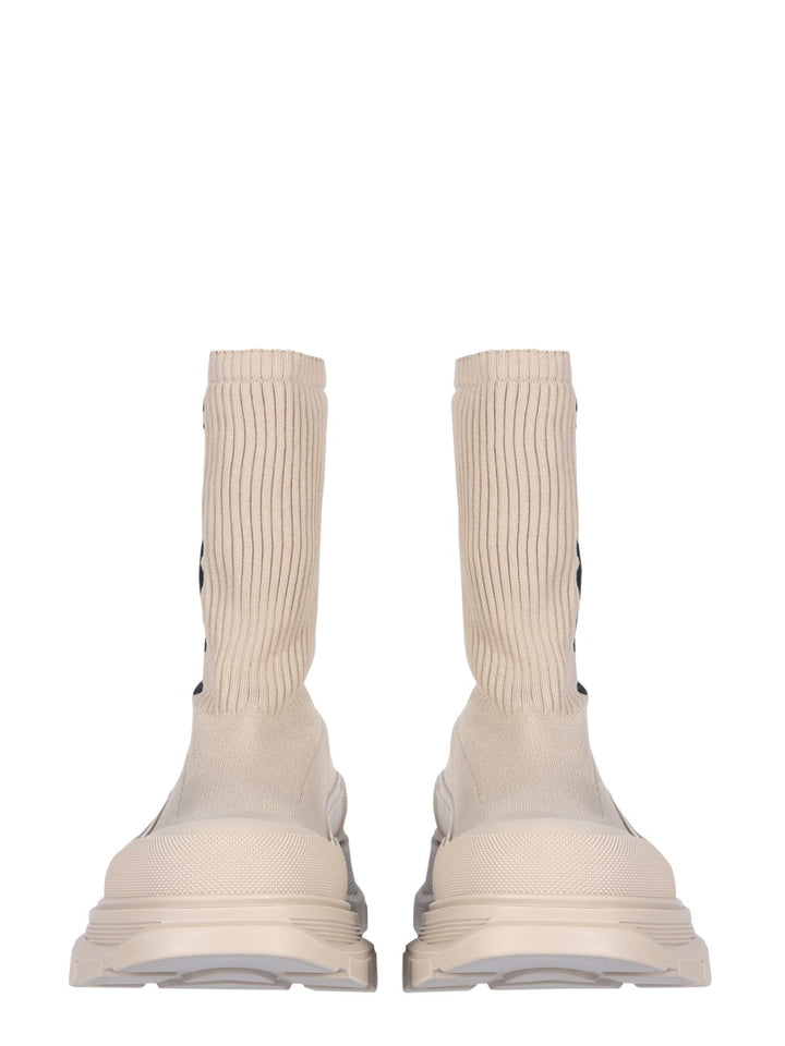 Alexander McQueen Boots - Beige | Wanan Luxury