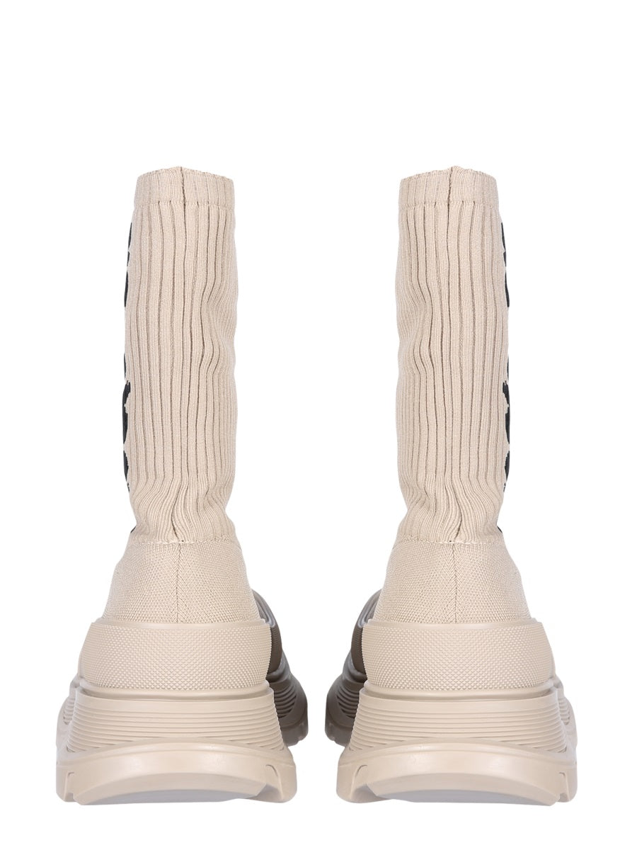 Alexander McQueen Boots - Beige | Wanan Luxury