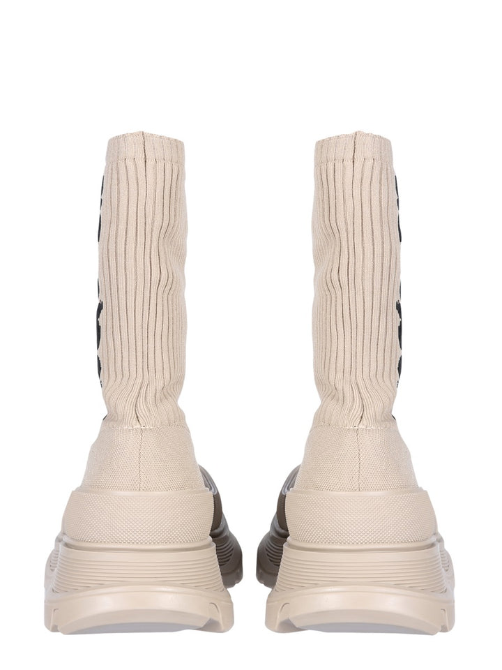 Alexander McQueen Boots - Beige | Wanan Luxury