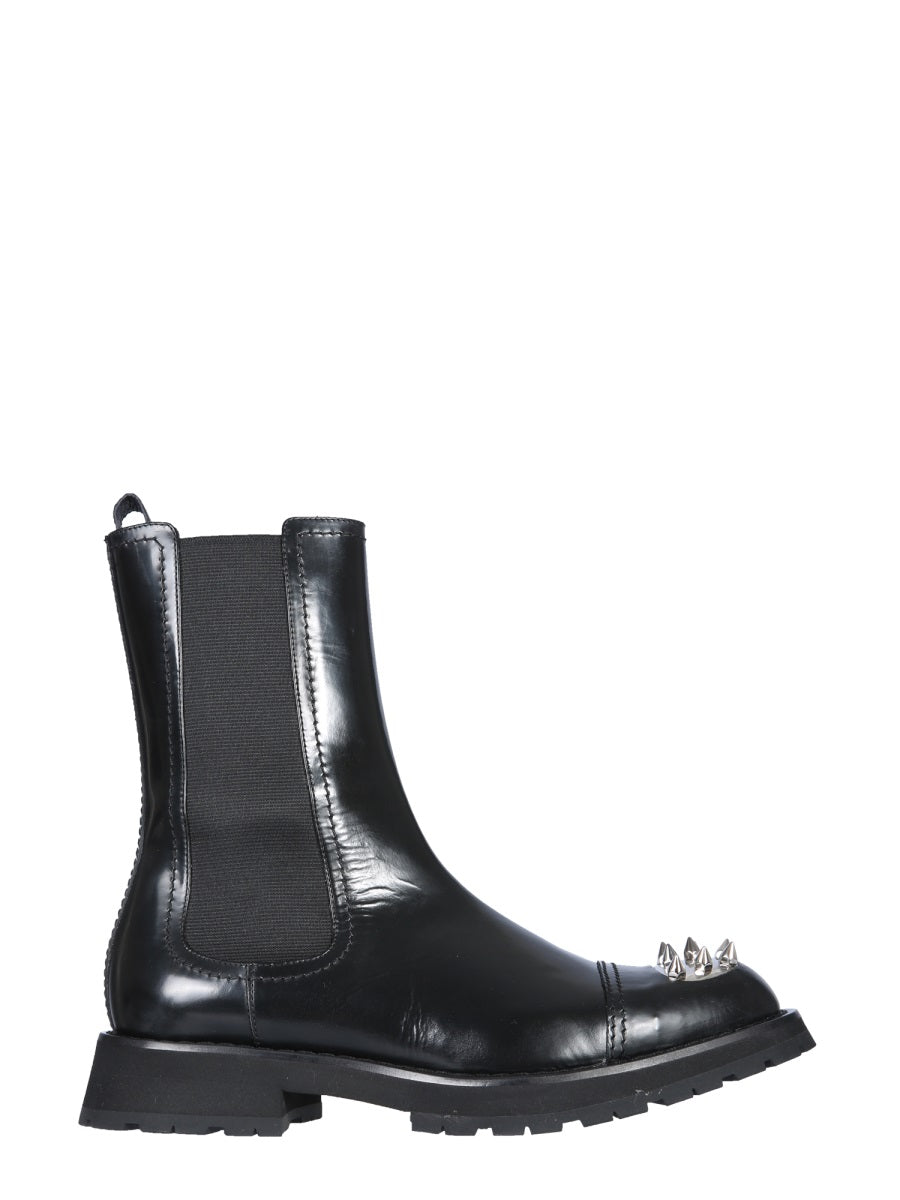 Alexander McQueen Boots - Black | Wanan Luxury