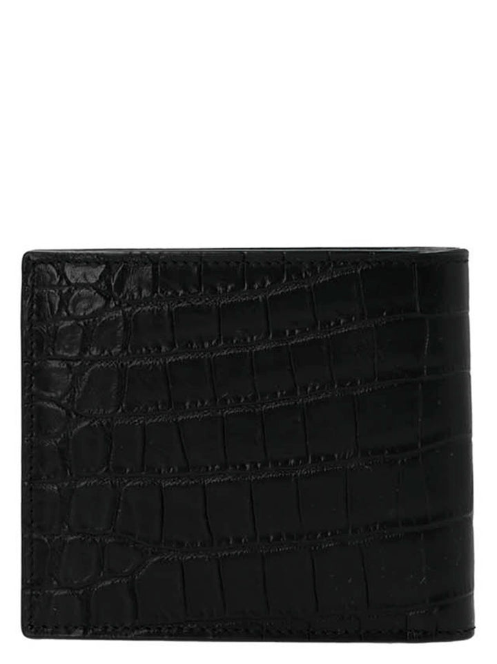 Saint Laurent Monogram East/West Wallets and Card Holders - Black | ac695fe911ac20dcc1865fb9689470db3ee78c6c