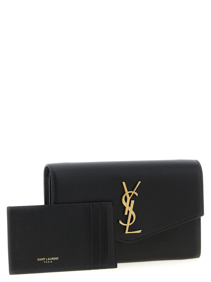 Saint Laurent Monogramme  Bag Clutch - Black | a3daf32b502e0957fd60fb393d055aad14dae04a