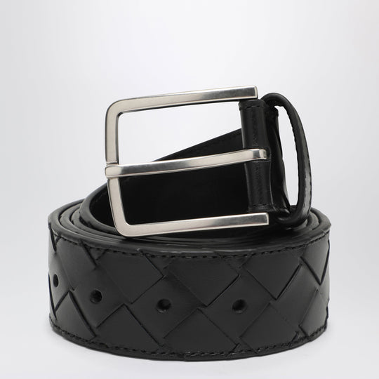 Black Intrecciato Belt
