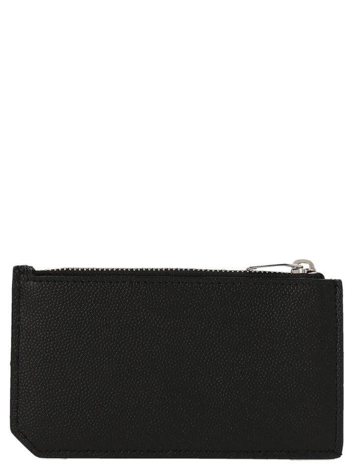 Saint Laurent Fragments Wallets and Card Holders - Black | 6014de06da94c8e87767775a5845ef01a2ee08a3