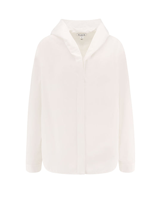 Hooded Cotton Shirt