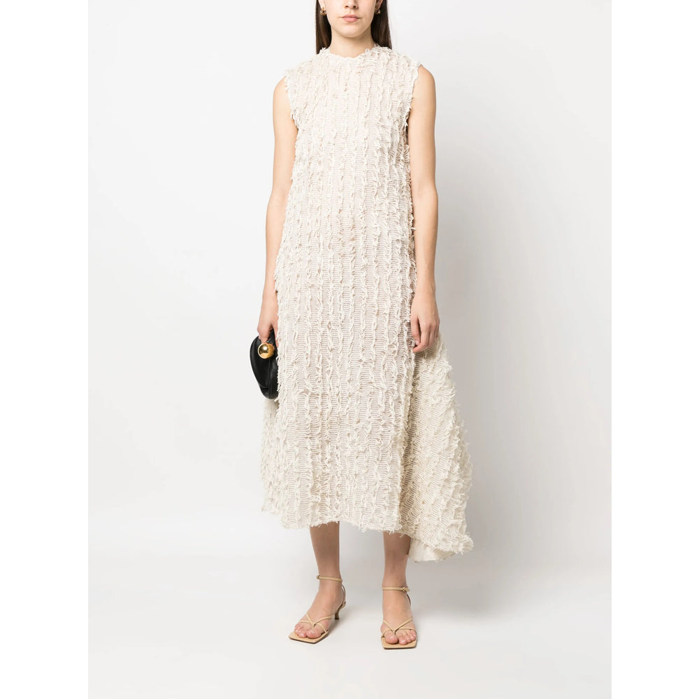 Calcaterra Dresses - Neutral | 5f73dde63c68f3a5c284e15229b0f5f37d131b21