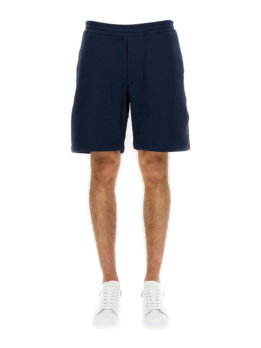 Alexander McQueen Shorts - Blue | Wanan Luxury