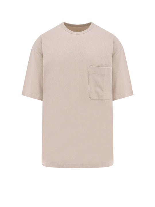 Boxy Cotton And Linen T-Shirt