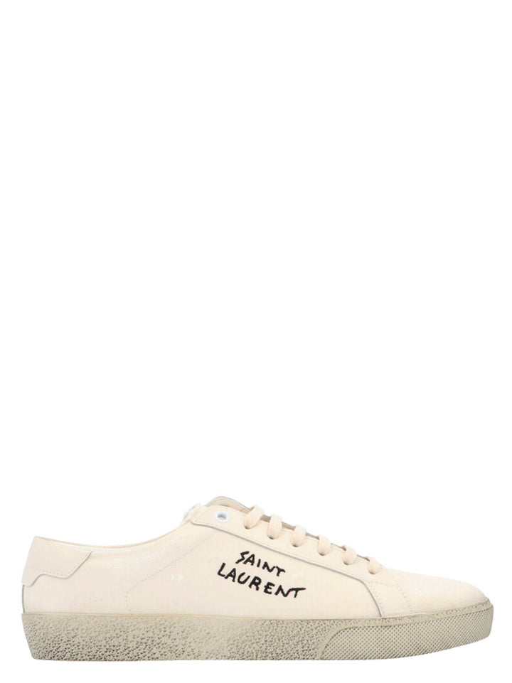Saint Laurent Court Sl/06 Sneakers - White | 1545969e3aa0b49fda7d443747f9f0aa8ca95c83