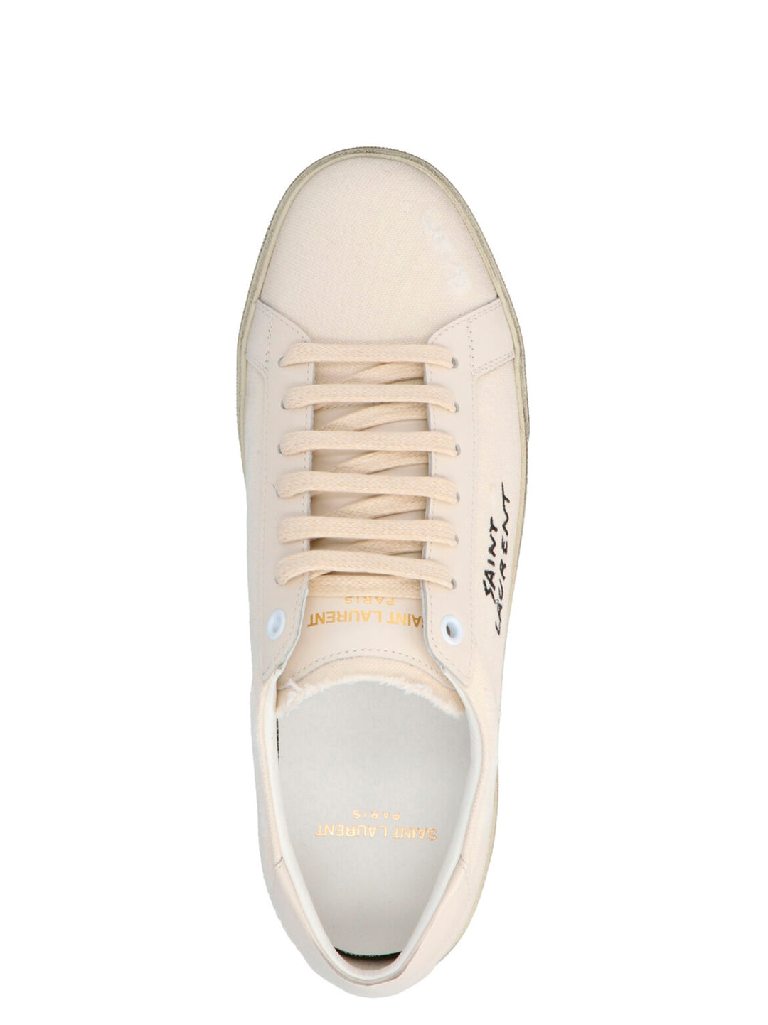 Saint Laurent Court Sl/06 Sneakers - White | 4b250e644f3ab004d6f8df43dfdba78bd7b6ae4b