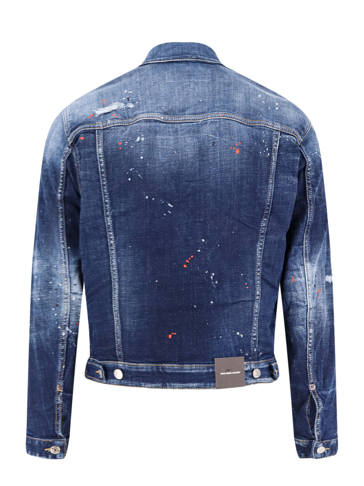 Dsquared2 Jackets - Blue and green | fe5f40edc2d70110b46bed08bd348bc908e9661f