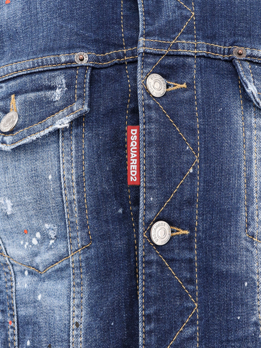 Dsquared2 Jackets - Blue and green | 9163c304e8563add8e2ff032d172120410c48a9b