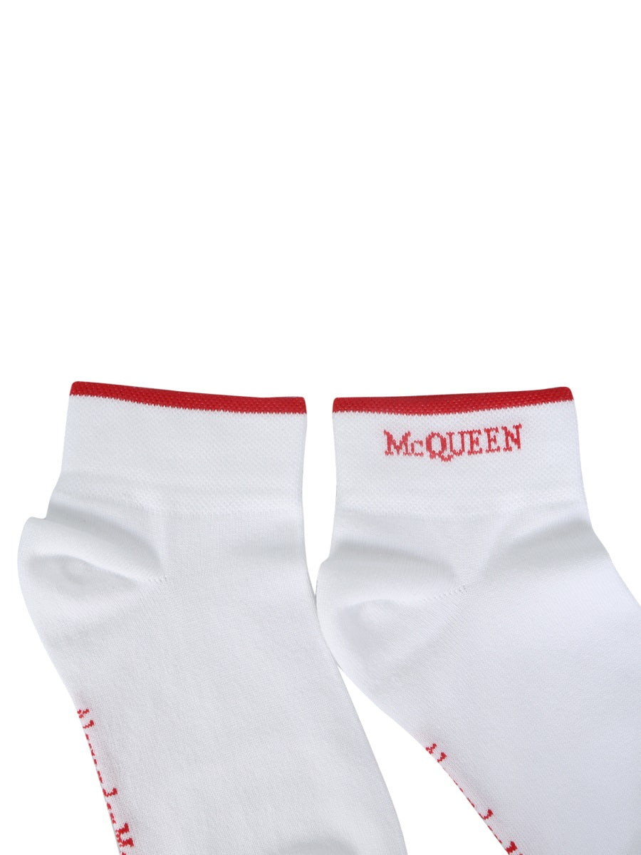 Alexander McQueen Socks - White | Wanan Luxury