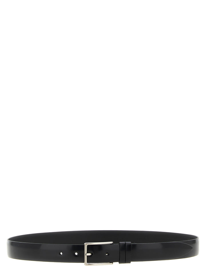 Zerbini Claudio Leather Belt Belts - Black | fdfc2f629c6fad2acfef8e66cc53ce116feccae4