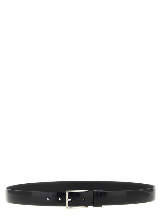 Leather Belt Belts Black