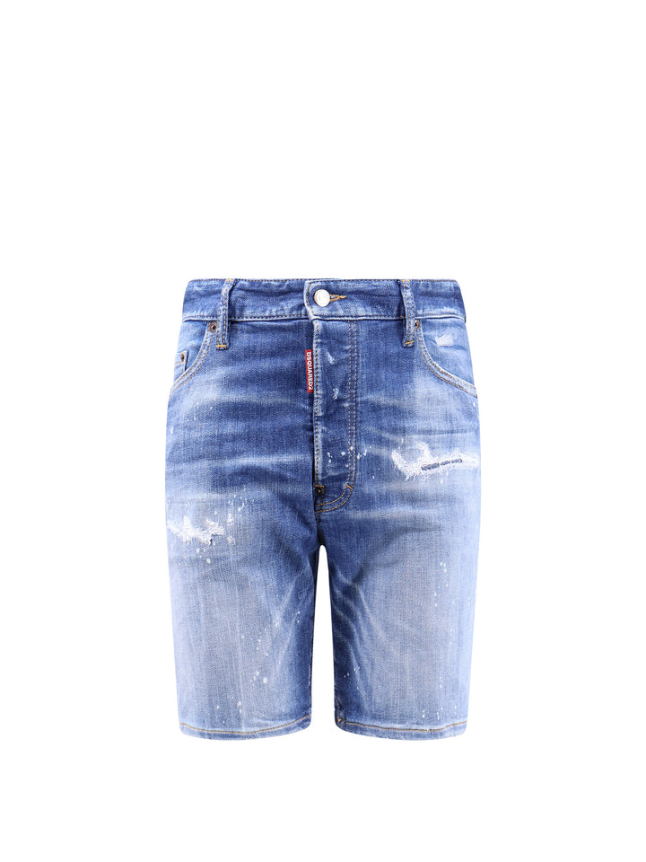 Dsquared2 Shorts - Blue and green | 9692fedf1b3ea38c2ce70aa00fe072a0c7db72be