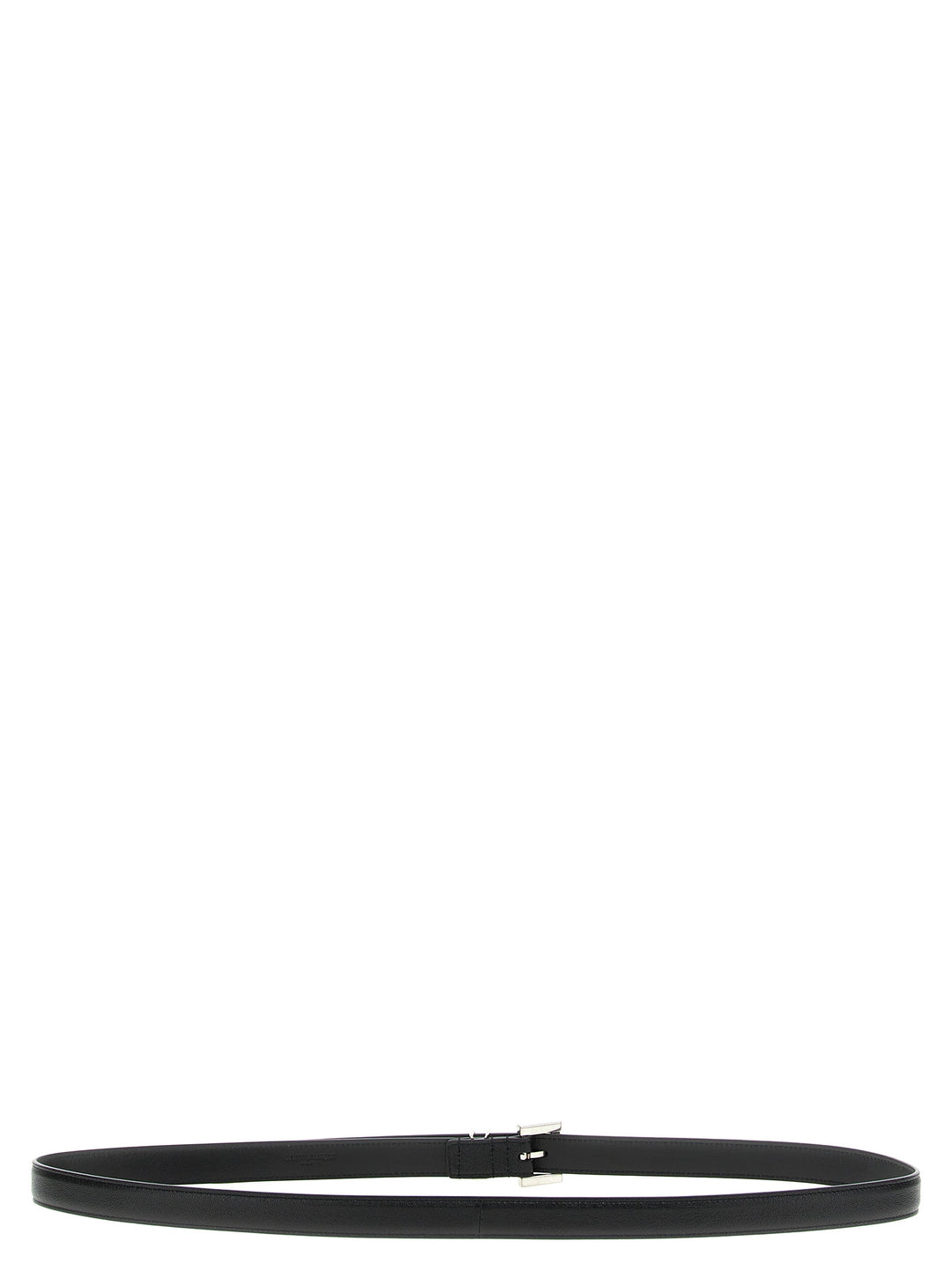 Saint Laurent Cassandre Belts - Black | af0b28fb0a59fbb2db77ce5573dbcc28078cd6e1