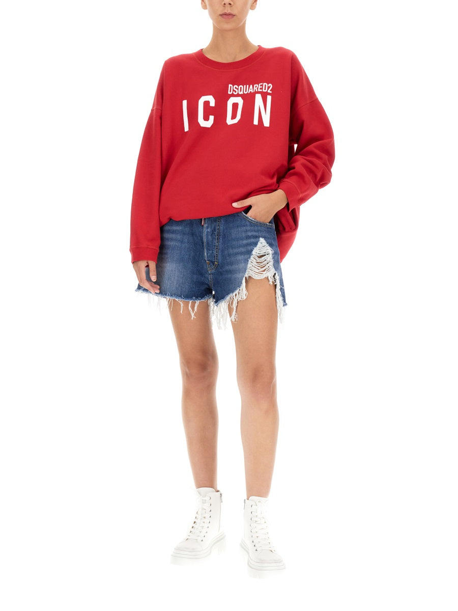 Dsquared2 Sweatshirts - Red | Wanan Luxury