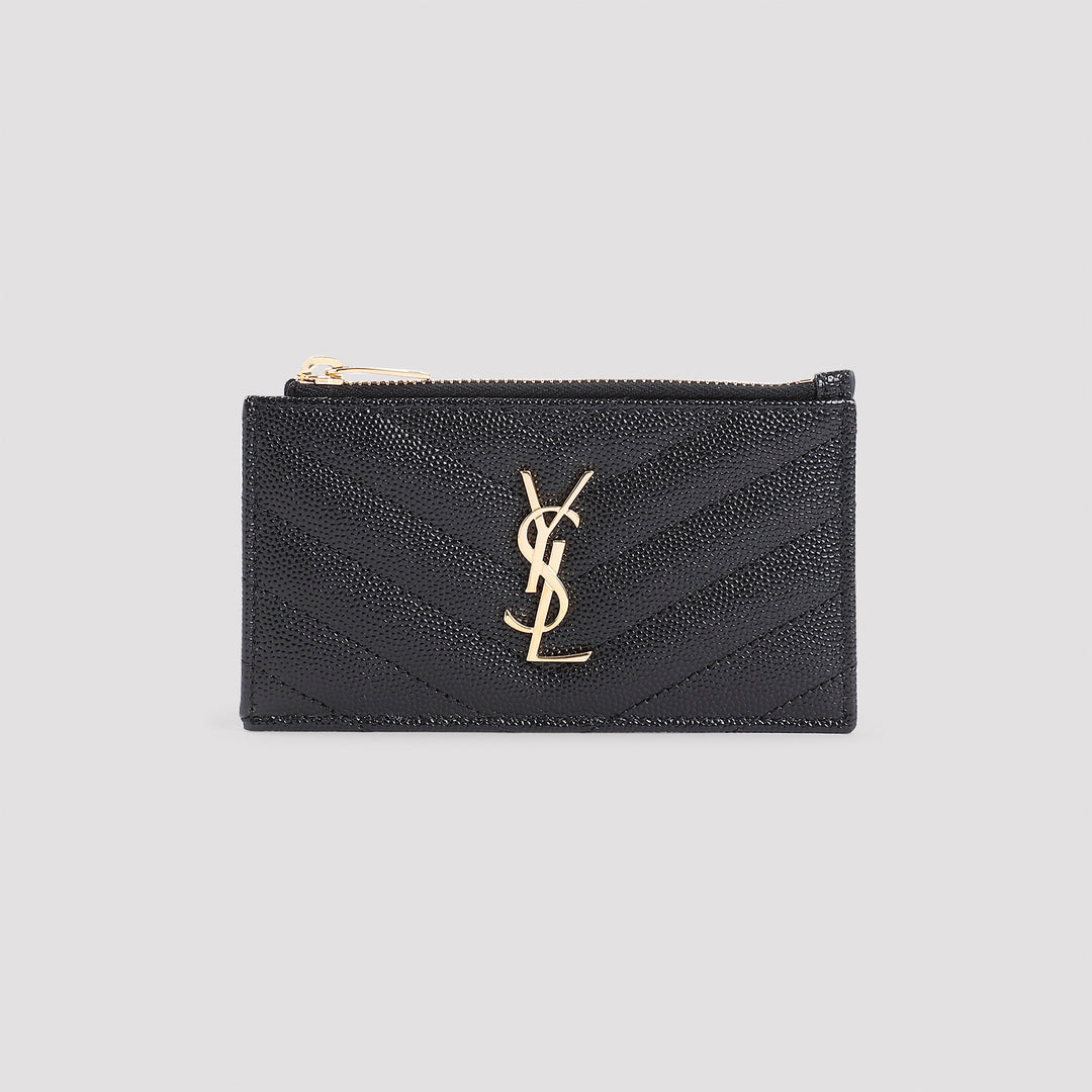 Saint Laurent Credit card case - Black | e3153bec6793aa53c00e2dec13fffbc56d40a6cb