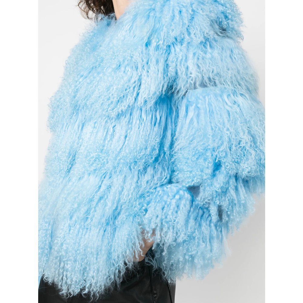 Dancassab Leather Outerwears - Blue | 110d65c6b1e80c2f84824819b9e3bc9766e85a42