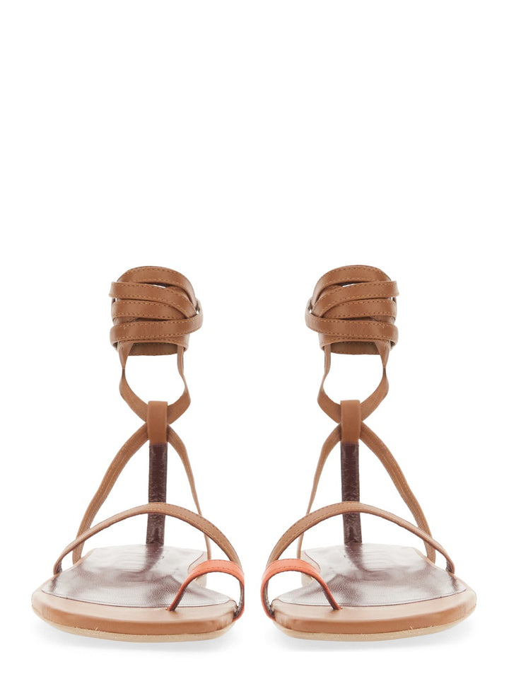 Staud Sandals - Brown | Wanan Luxury