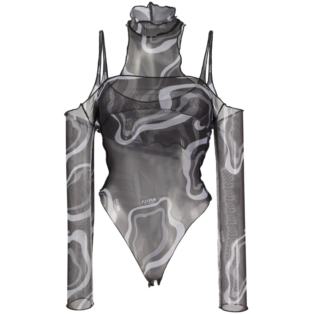 Julfer Bodysuits - Black, Gray | 0f8acce10cc0babe386fce78065e979c14f65e88