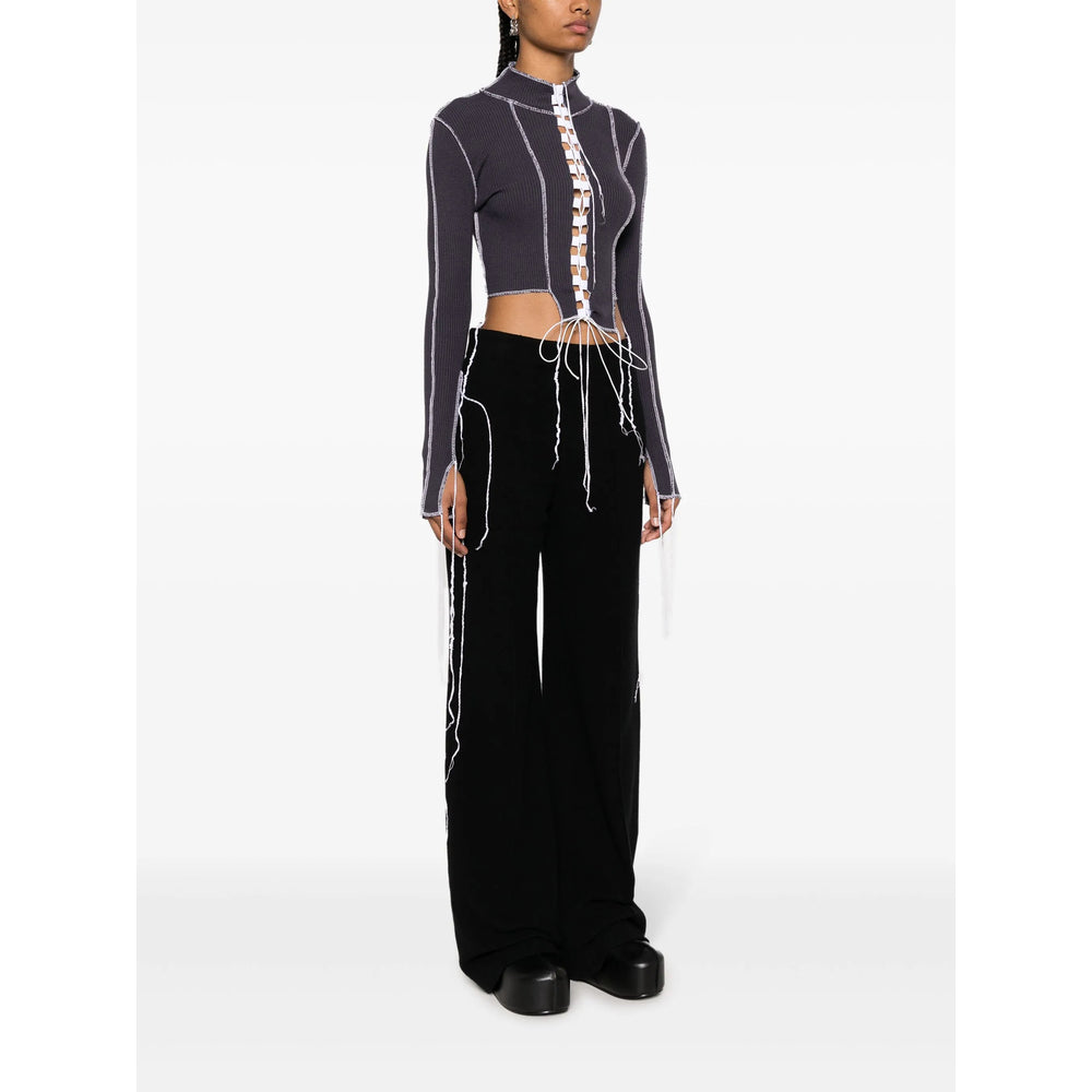 Julfer Tops - Gray, White | aad26edb986de206626d8c5196383f1adb1ae0c7