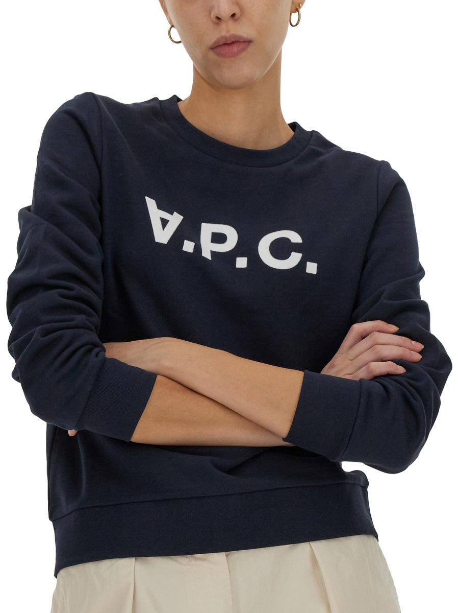 A.P.C. Sweatshirts - Blue | Wanan Luxury
