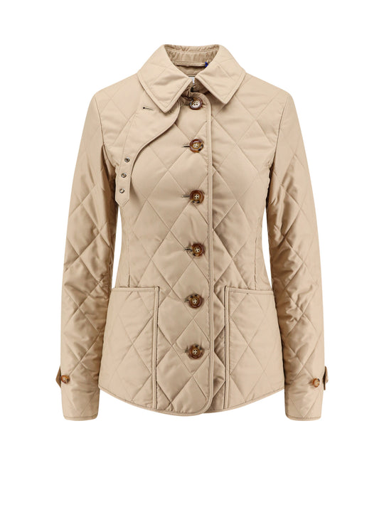 Fernleigh Quilted Jacket With Check Lining