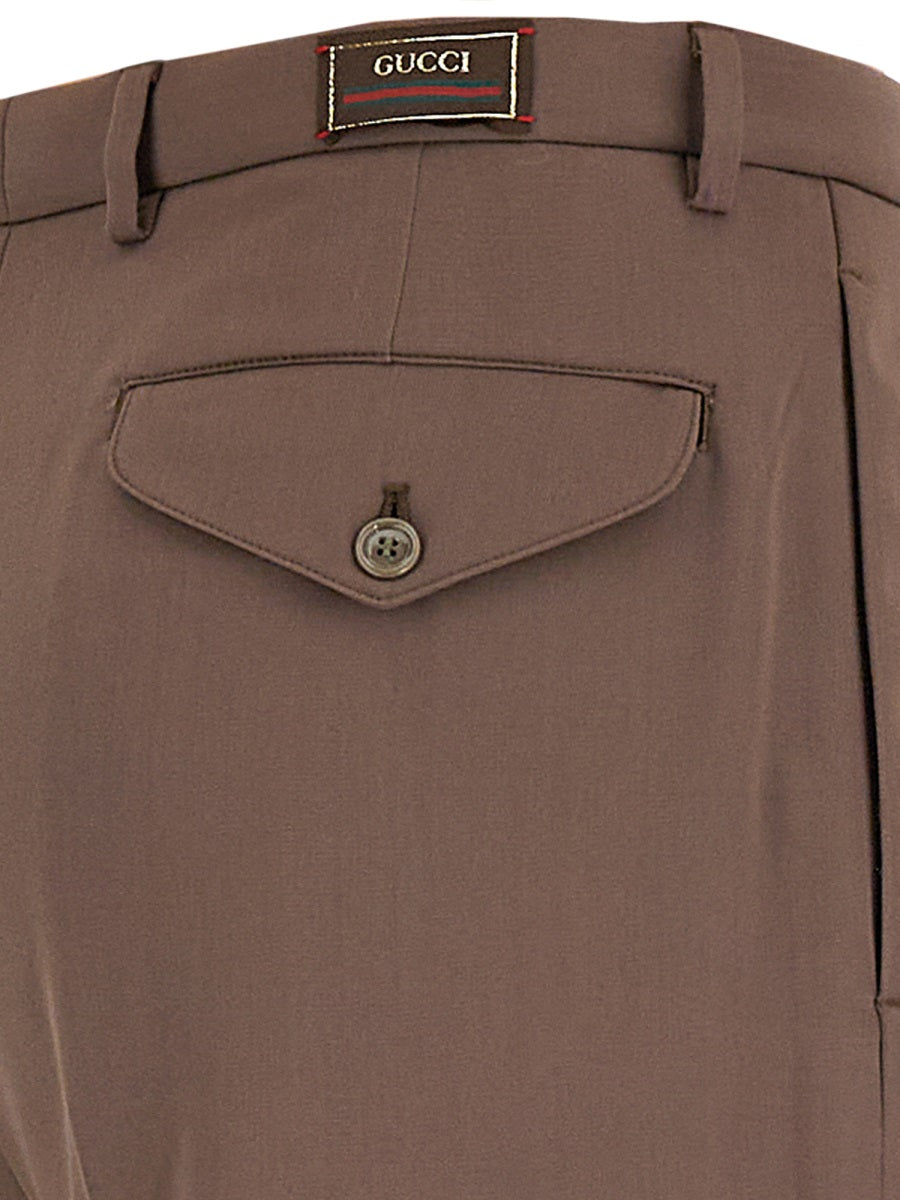 Gucci Pants - Brown | ad89717cba3a0a2c3e1c12a8c0a9dc8d2b3530d9