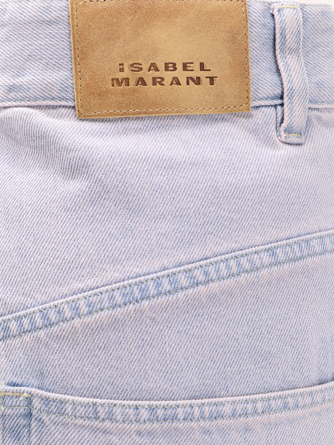 Marant Etoile Jeans - Blue and green | 3211f89a74c21957c956c4a14baa1352eb236b59