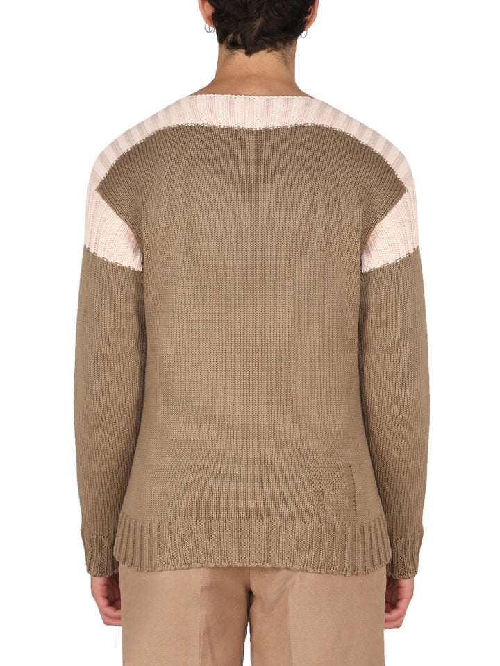 Fendi Sweaters - Beige | 9b775e28da5b163fe6fe9a8e7d166455949aff43