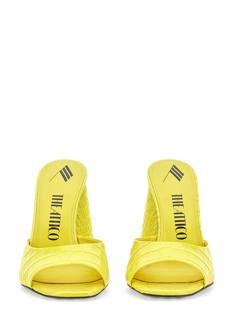 The Attico pumps - Yellow | Wanan Luxury