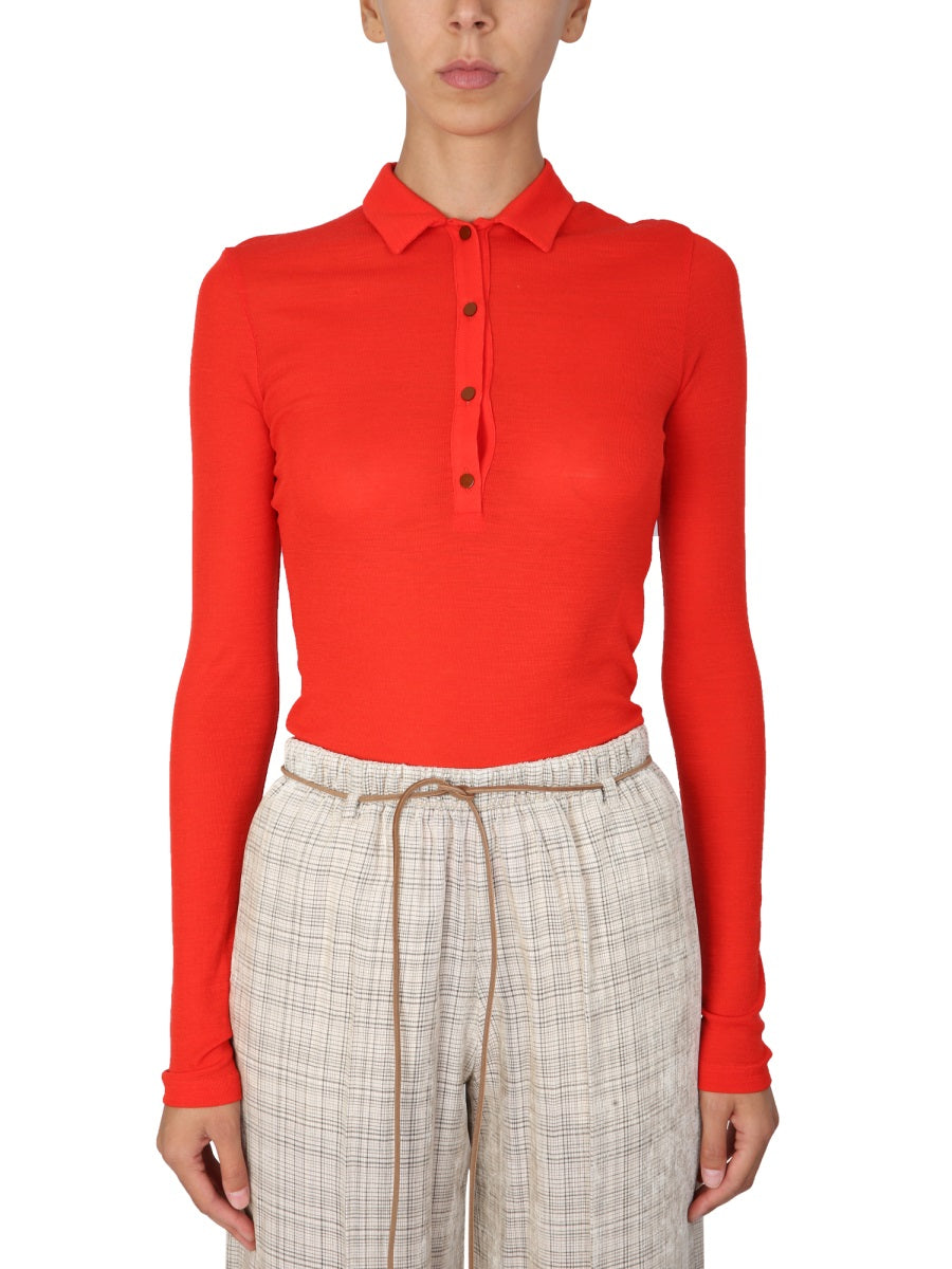 Alysi Polo - Red | Wanan Luxury