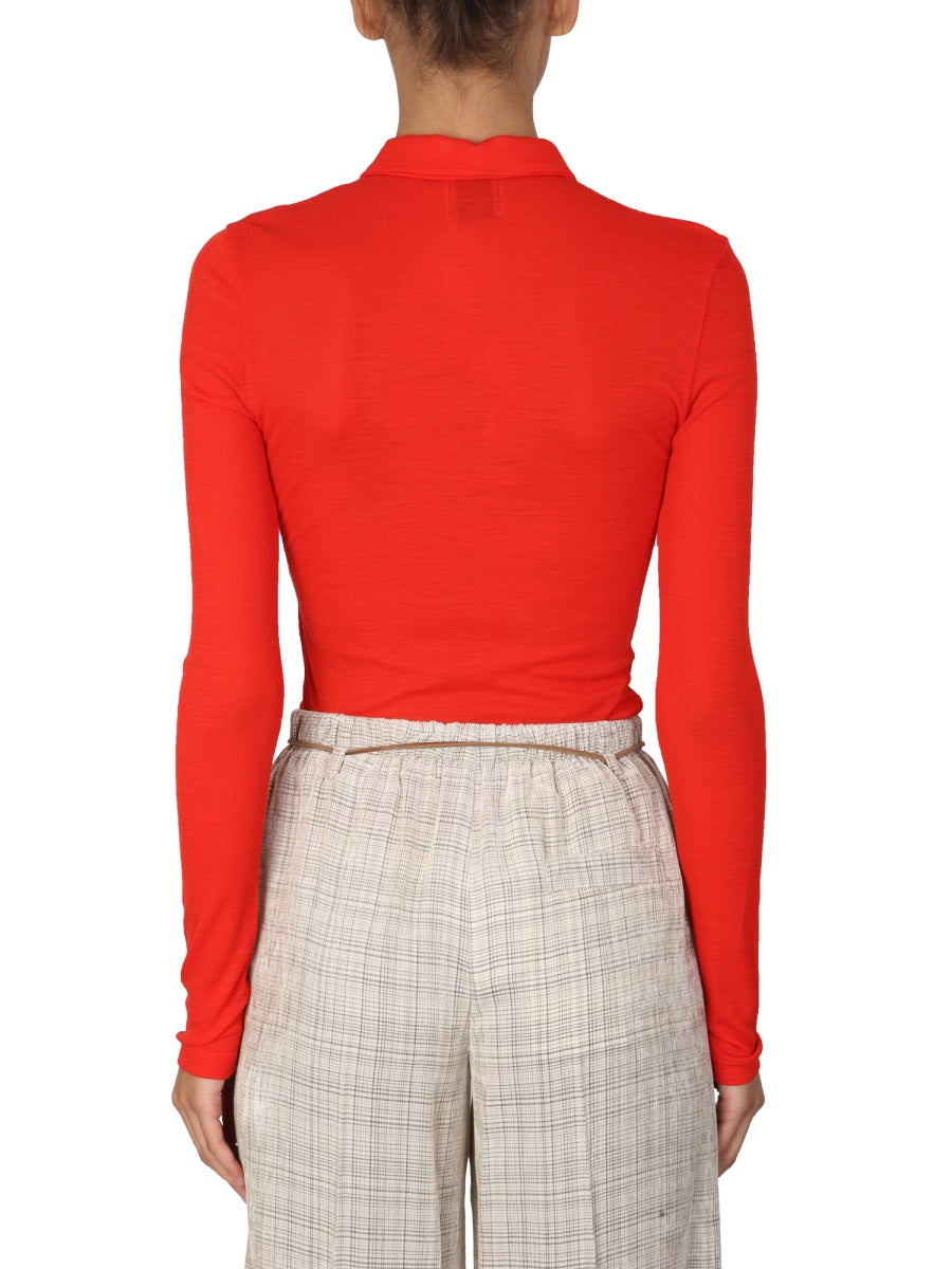 Alysi Polo - Red | Wanan Luxury