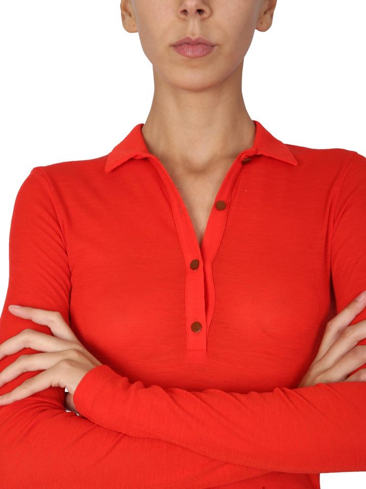 Alysi Polo - Red | Wanan Luxury