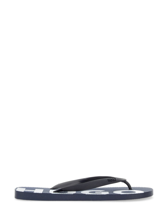 Slide Sandal With Logo