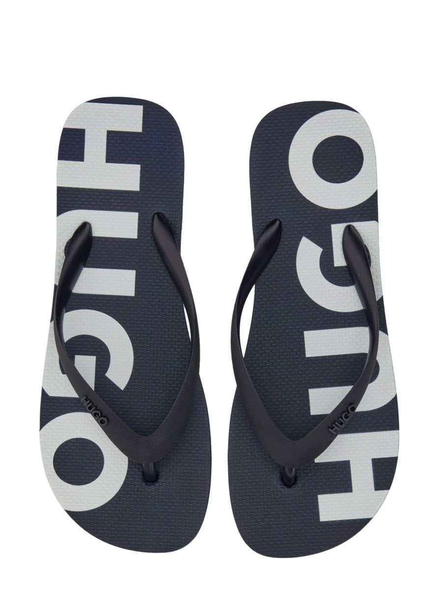 Hugo Sandals - Blue | Wanan Luxury