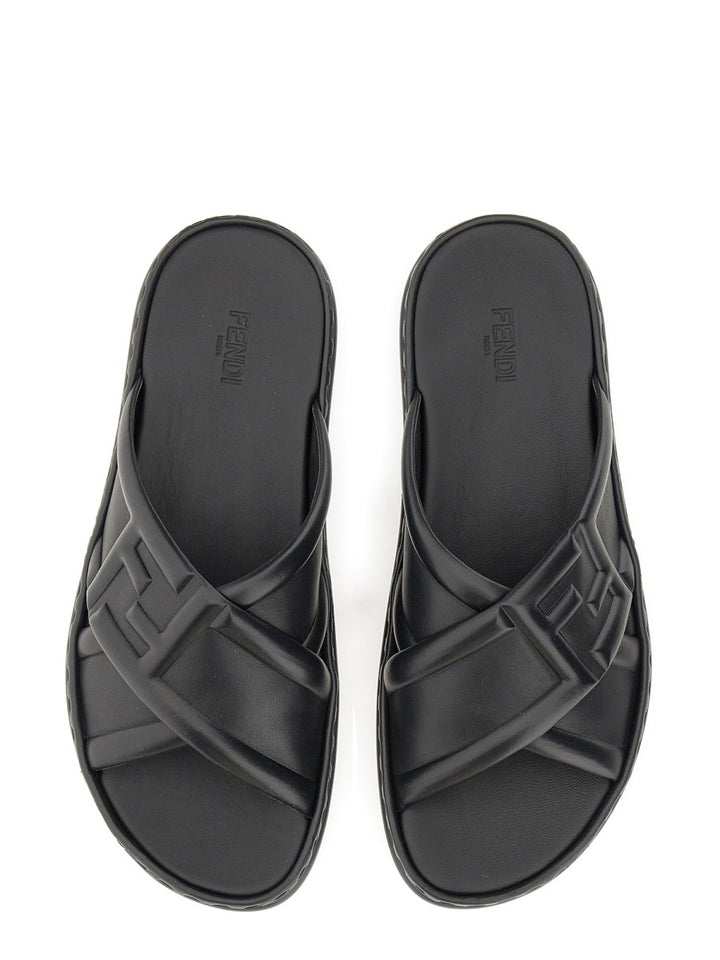 Fendi Sandals - Black | 720664133b3a9ab62d9246ae66db10725d41da7c