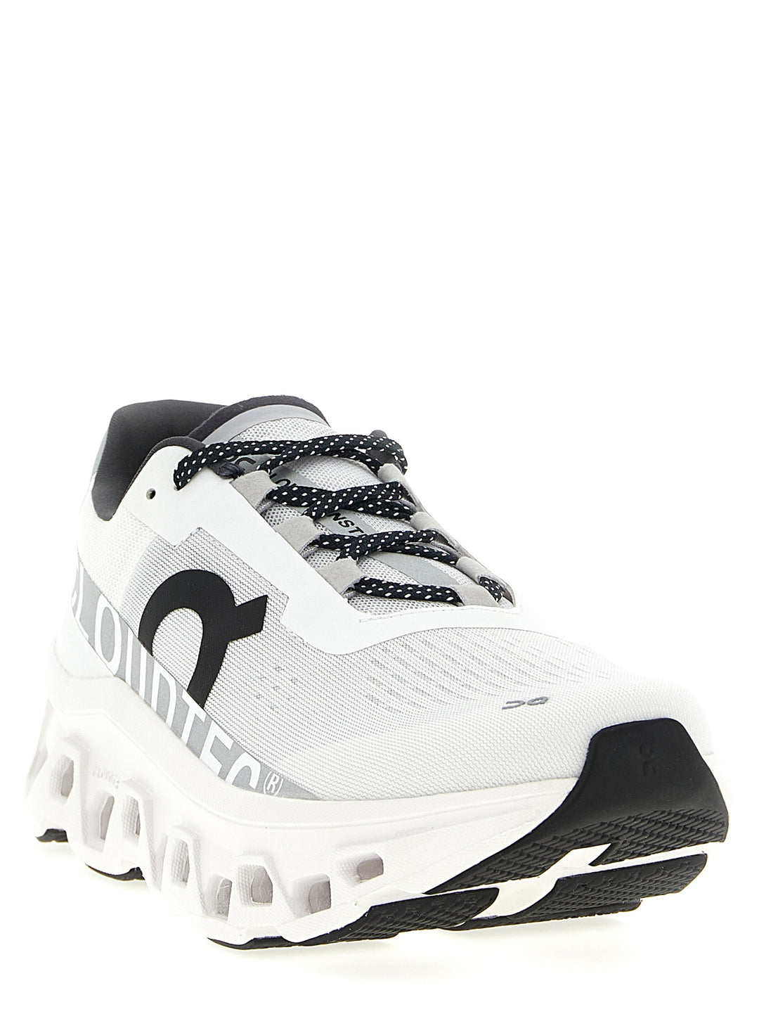 On Cloudmonster Sneakers - White/Black | b8b241f393f0eea00cdd824143e8f22959152a54